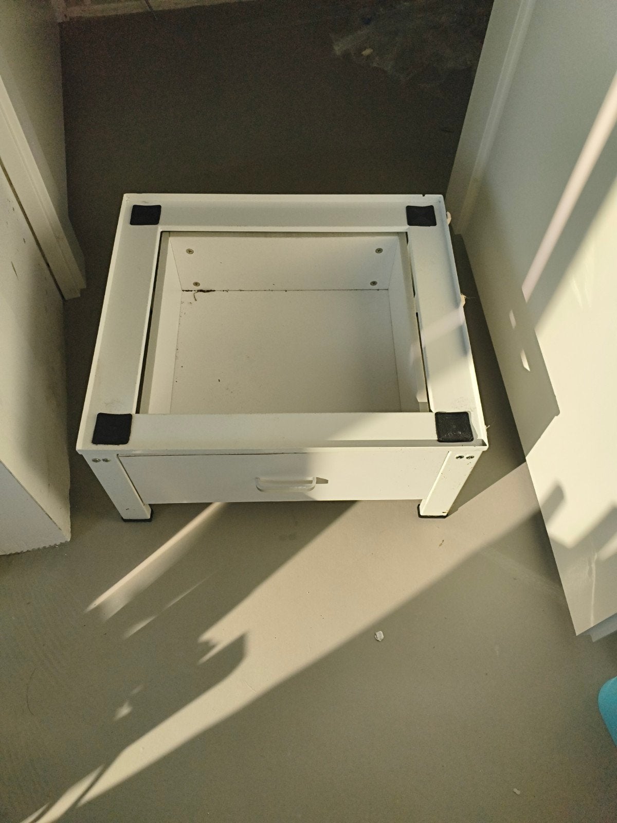 wasmachine/droger/koelkast verhoger met 1 lade - 61.5x55x30, Ophalen, Gebruikt, 1 of 2 laden, 50 tot 100 cm