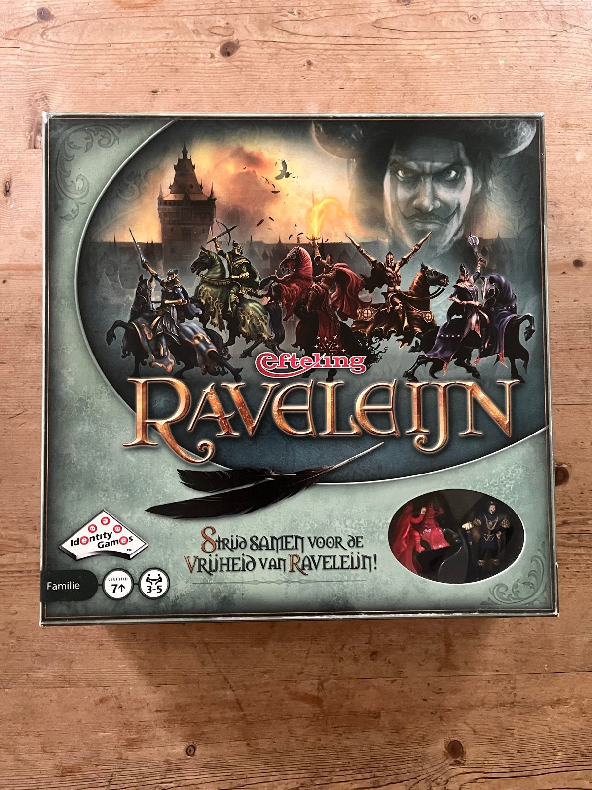 Efteling Raveleijn Bordspel - Strategisch Avontuur, Drie of vier spelers, Ophalen of Verzenden, Zo goed als nieuw