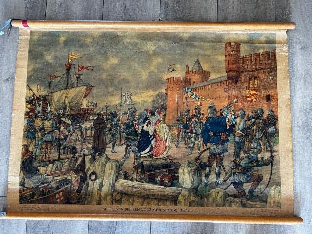 Jacoba van Beieren voor Gorinchem, Ophalen of Verzenden, Geschiedenis