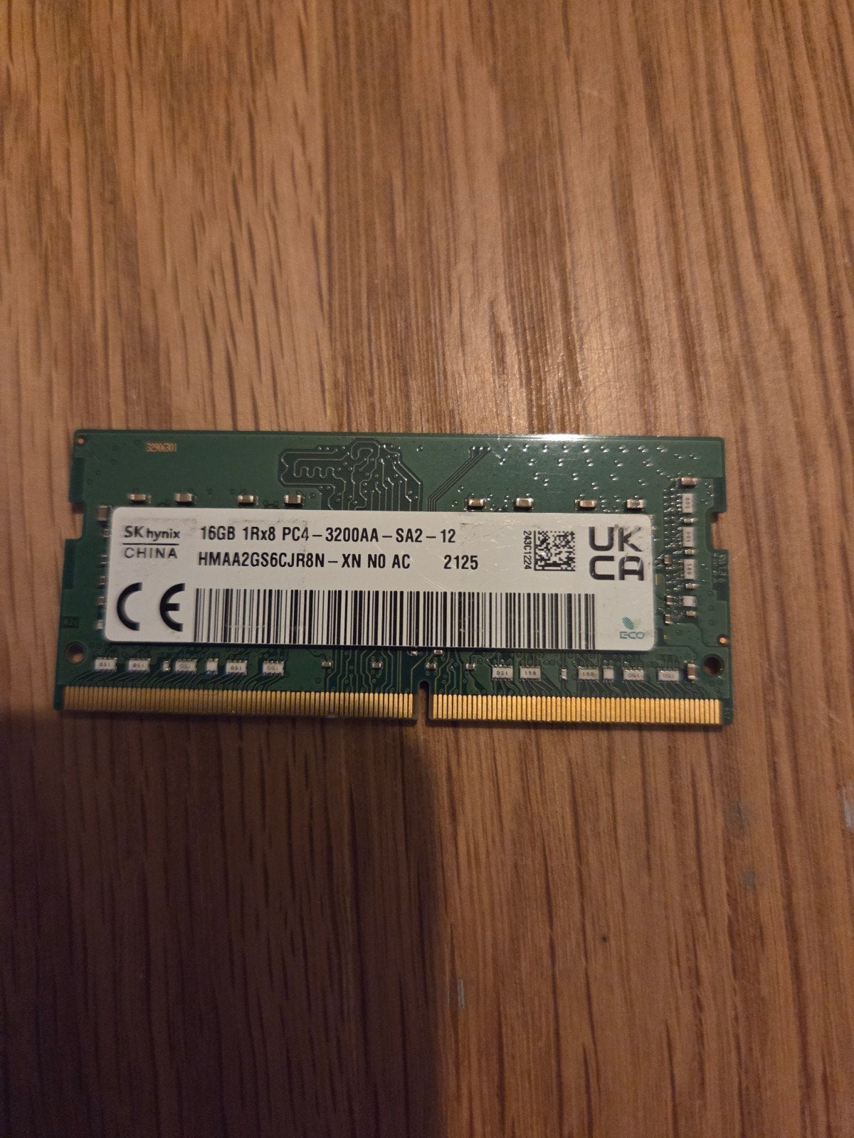 16GB PC4 3200AA, Computers en Software, DDR4, Ophalen of Verzenden, Zo goed als nieuw, Desktop