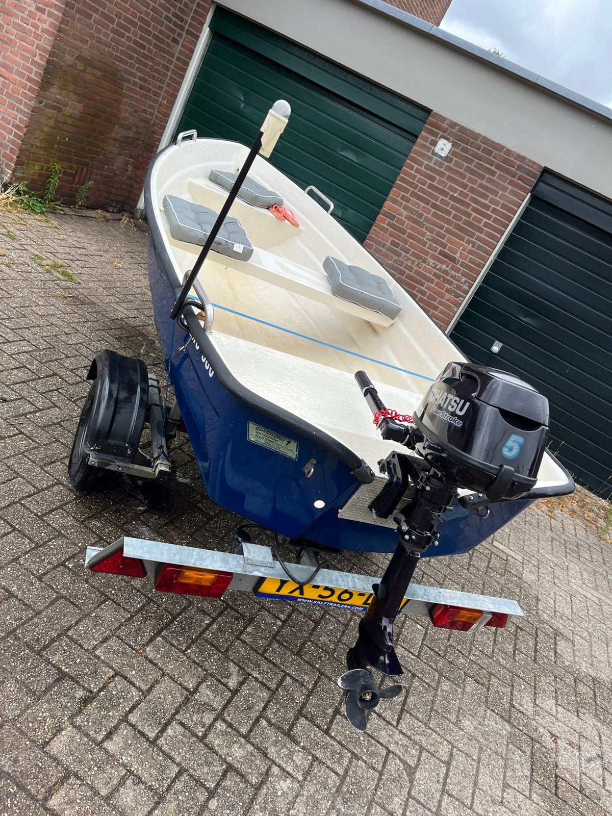 Boot +bb motor eventueel trailer 1250 euro bj 2015, Ophalen of Verzenden, Zo goed als nieuw, Motor en Techniek