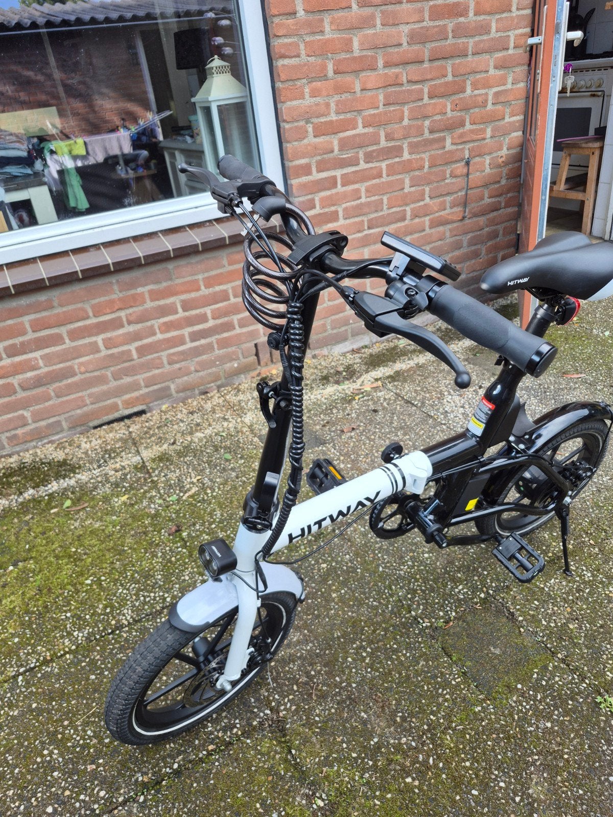 Nog zo goed als nieuw Elektrische Hitway vouwfiets, Ophalen, Zo goed als nieuw, 20 inch of meer