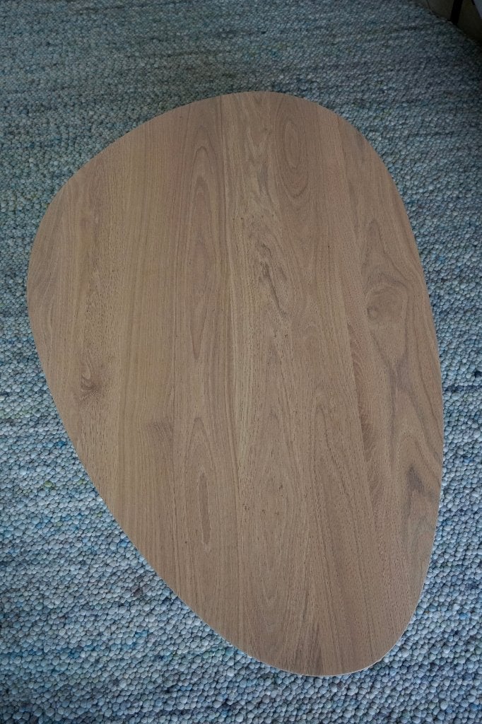 Bree's New World Twinny XL salontafel, massief eiken, Huis en Inrichting, Ophalen, 100 tot 150 cm, Eikenhout, 50 tot 100 cm