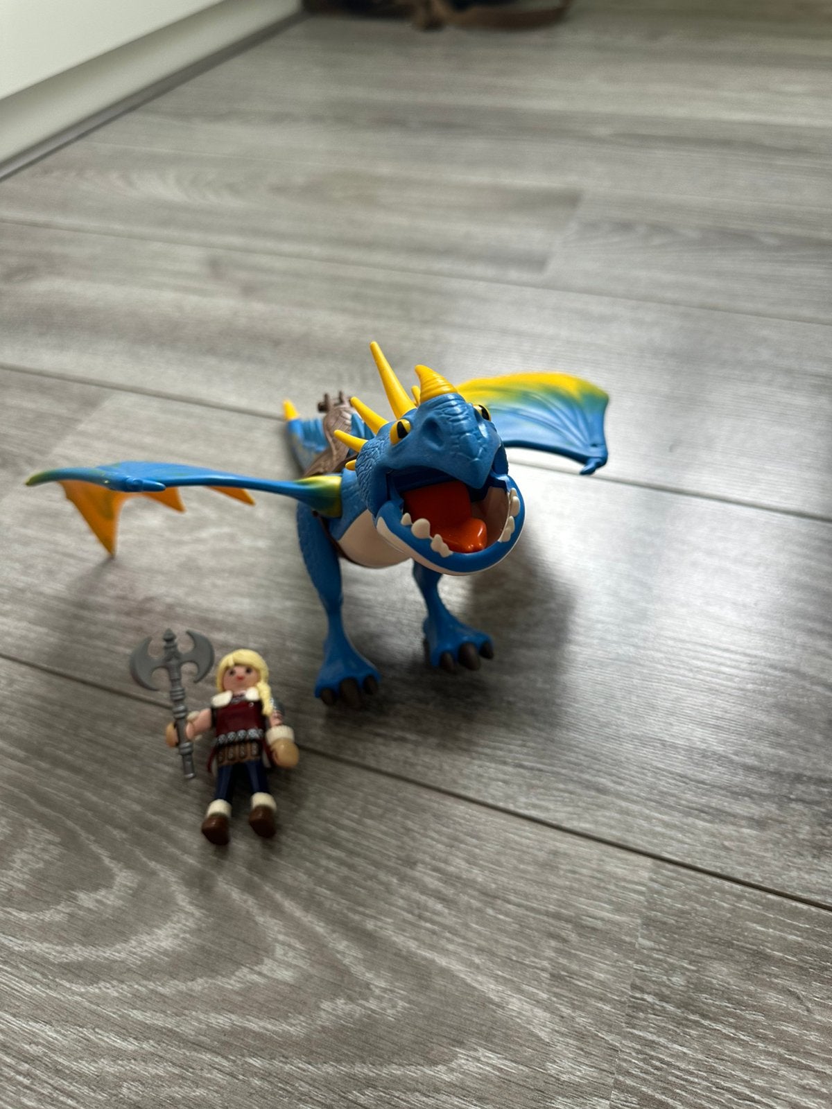 Playmobil Hoe Tem Je een Draak – Astrid & Stormvlieg, Complete set, Ophalen of Verzenden, Zo goed als nieuw, Dragons