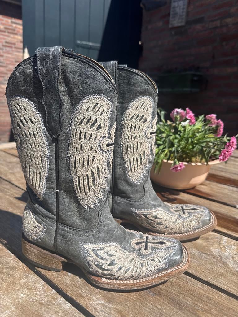Corral Cowboy Laarzen met Vleugels - Perfecte Staat, Kinderen en Baby's, Ophalen of Verzenden, Zo goed als nieuw, Jongen of Meisje