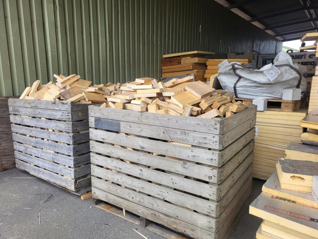 Haardhout blokken, Tuin en Terras, Haardhout, Minder dan 3 m³, Ophalen
