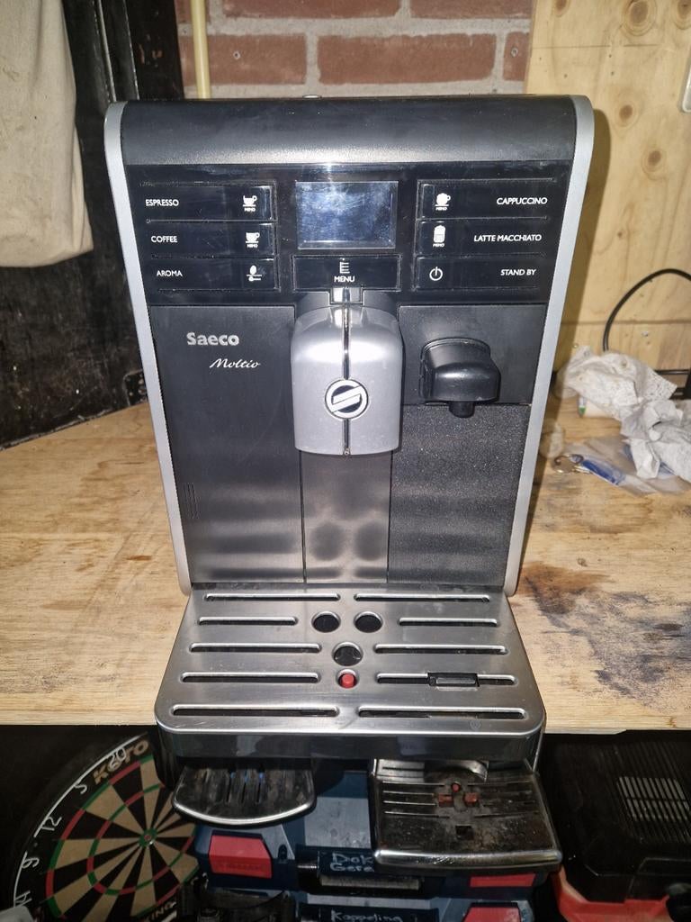 Seaco Moltio Gebruikte Koffiemachine - Volautomatisch, Ophalen, Gebruikt, Koffiemachine, Koffiebonen