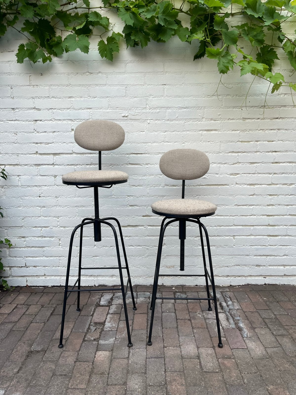 Twee verstelbare Zara Home krukken, Ophalen, In hoogte verstelbaar, Zo goed als nieuw, IJzer