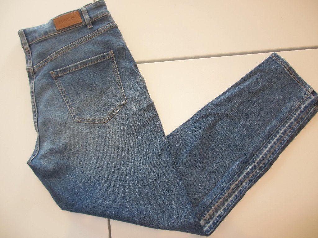 MarcCain jeans N4 40 - NC82.03D06 kl.353 bies, Kleding | Dames, Maat 38/40 (M), Blauw, Ophalen of Verzenden, Zo goed als nieuw