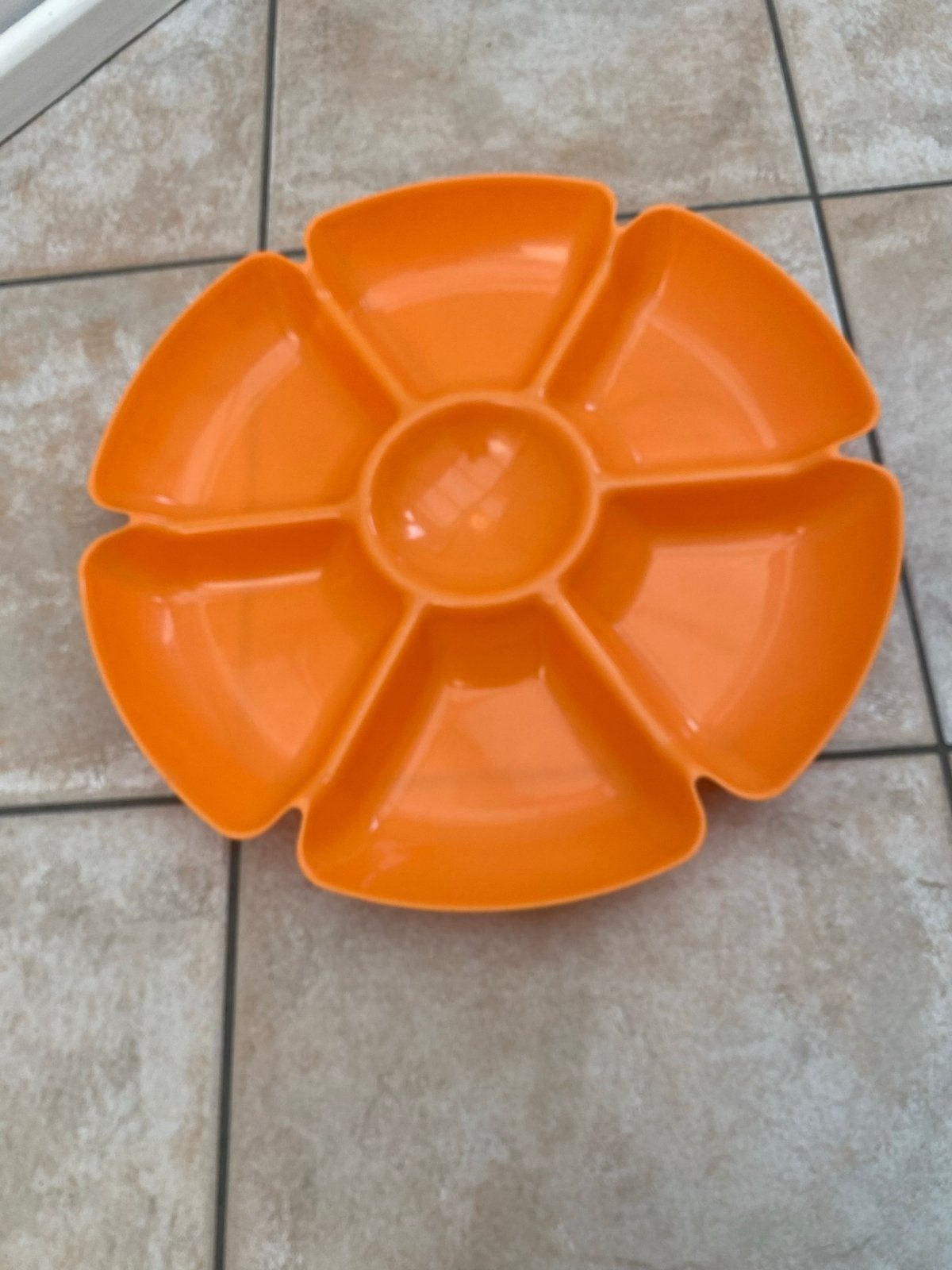 Verdeelschaal voor snacks/chips - Ø 39 cm, Ophalen, Gebruikt