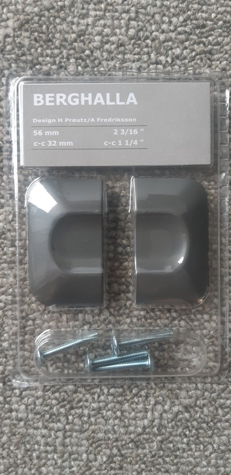 IKEA Berghalla handgrepen (4 sets), Doe-het-zelf en Verbouw, Ophalen, Nieuw, Overige materialen, Overige typen