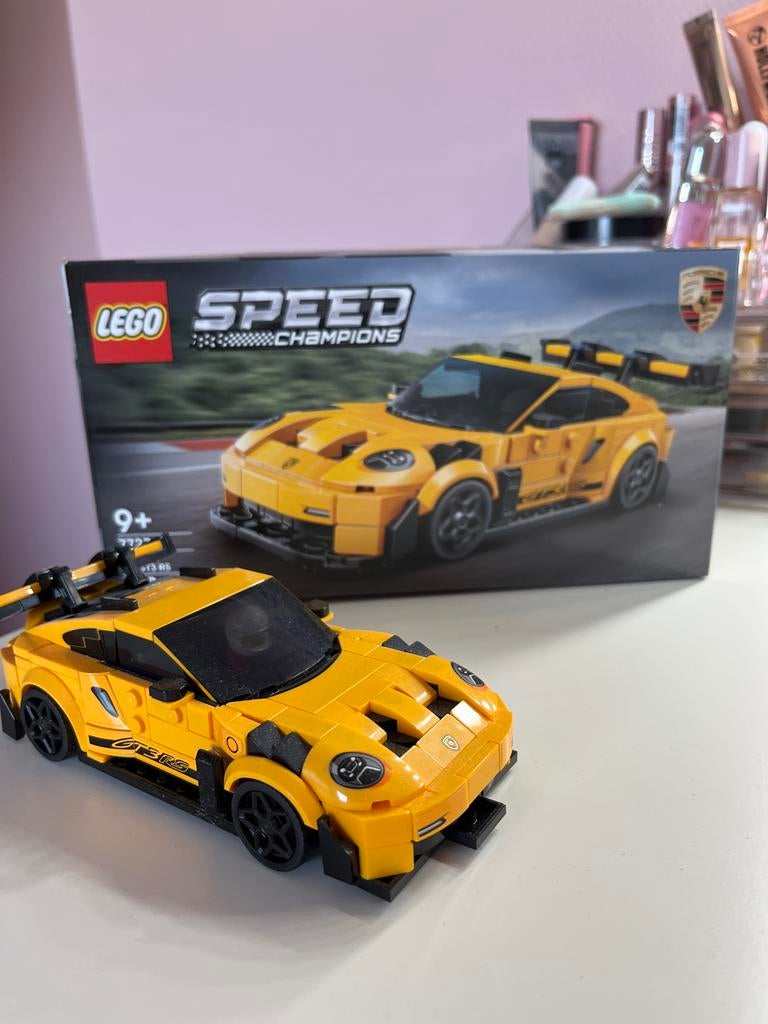 Lego Speed Champions Porsche 911 GT3 RS, Ophalen of Verzenden, Zo goed als nieuw, Complete set, Lego