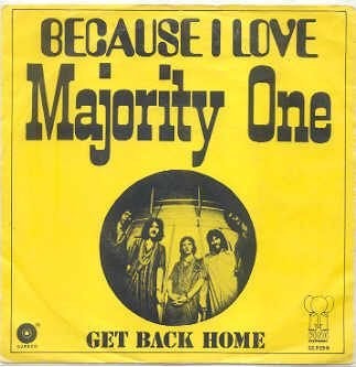 Nederpop: Majority One- Because I Love, Gebruikt, Verzenden, 7 inch, Pop