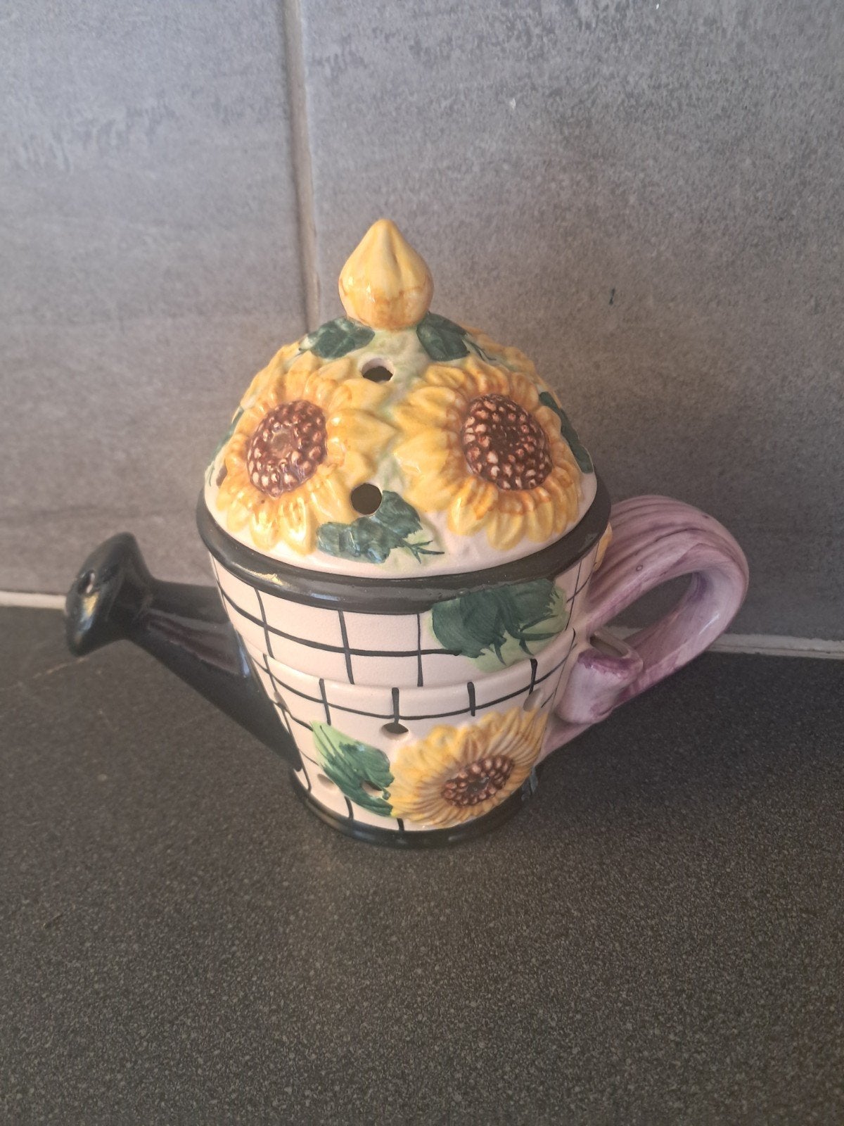 Fitz & Floyd thee pot waxmelter thee licht houder, Ophalen of Verzenden