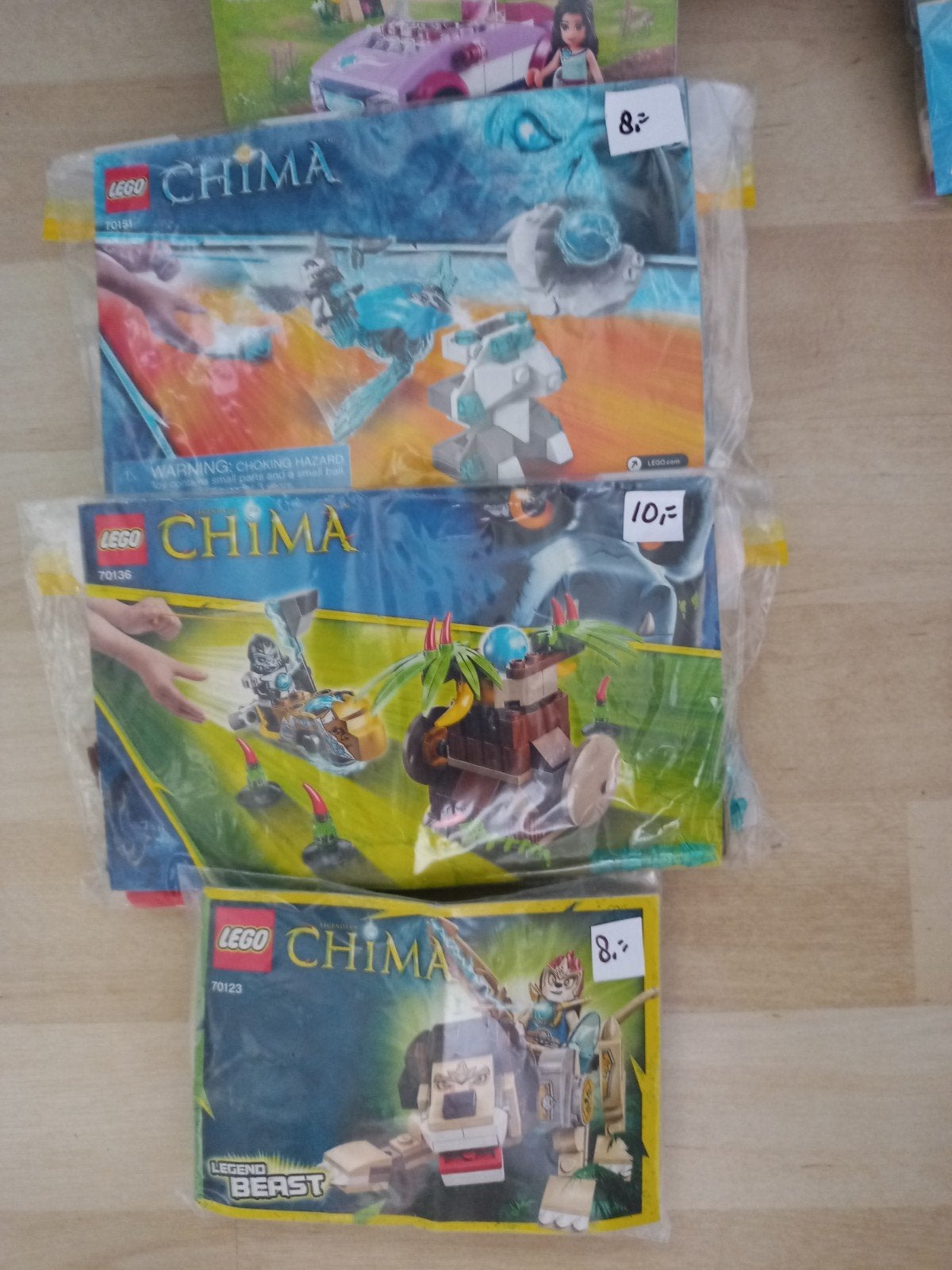 Lego Chima 70123 70136 70151., Ophalen of Verzenden, Zo goed als nieuw