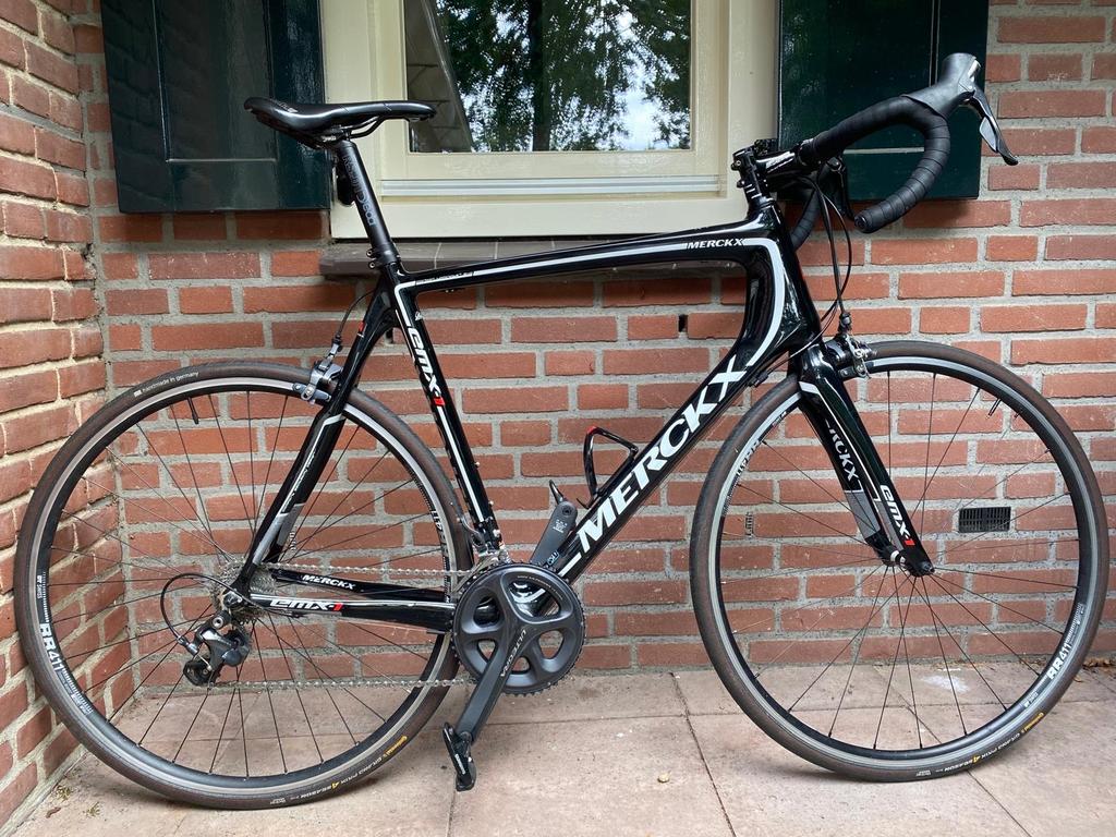 Merckx EMX-1 racefiets met DT Swiss wielen, Fietsen en Brommers, 28 inch, Gebruikt, Carbon, Heren