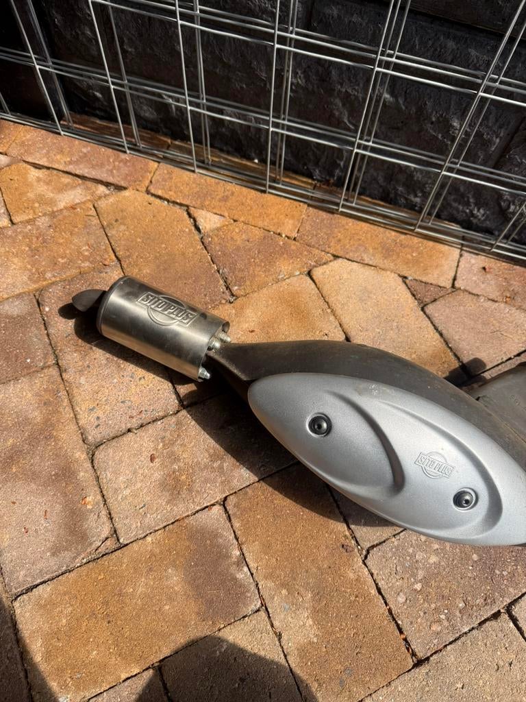 Sito plus uitlaat 70 cc voor gilera en piaggio, Ophalen, Zo goed als nieuw, Uitlaat, Piaggio