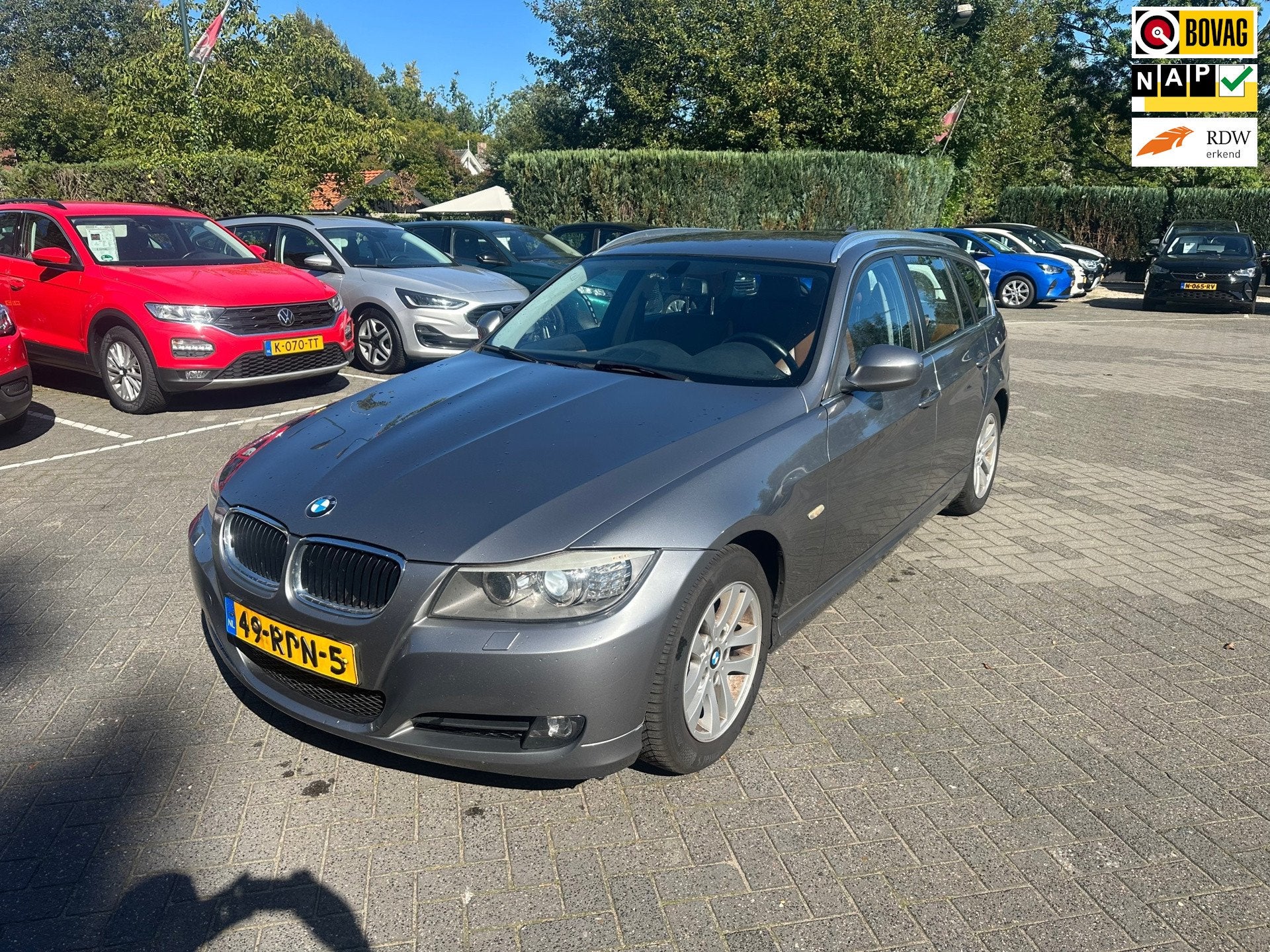 BMW 3-serie Touring 318i Luxury Line automaat , leer , navig, Automaat, 1435 kg, 3-Serie, 695 kg