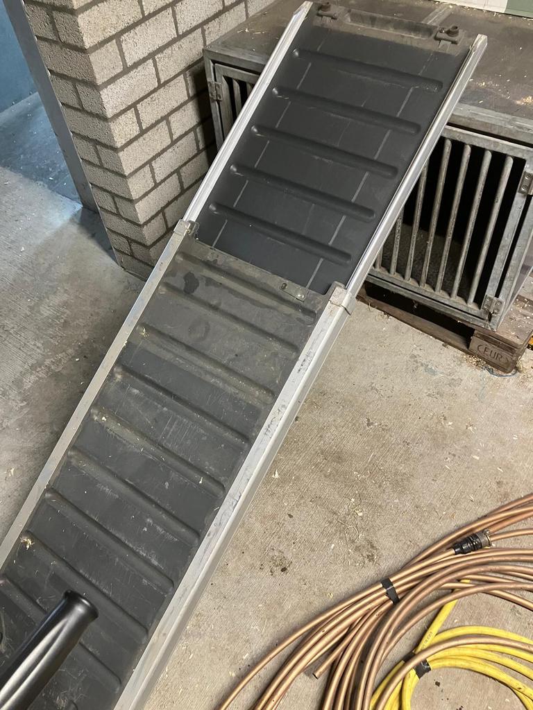 Loopplank uitschuifbaar, Ophalen of Verzenden, Zo goed als nieuw, 110 cm of meer, Minder dan 65 cm