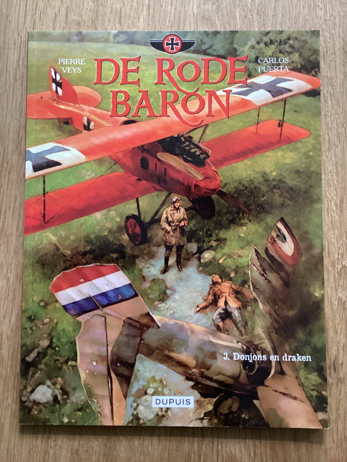 De Rode Baron - 3. Donjons en draken (in goede staat), Eén stripboek, Ophalen of Verzenden, Gelezen