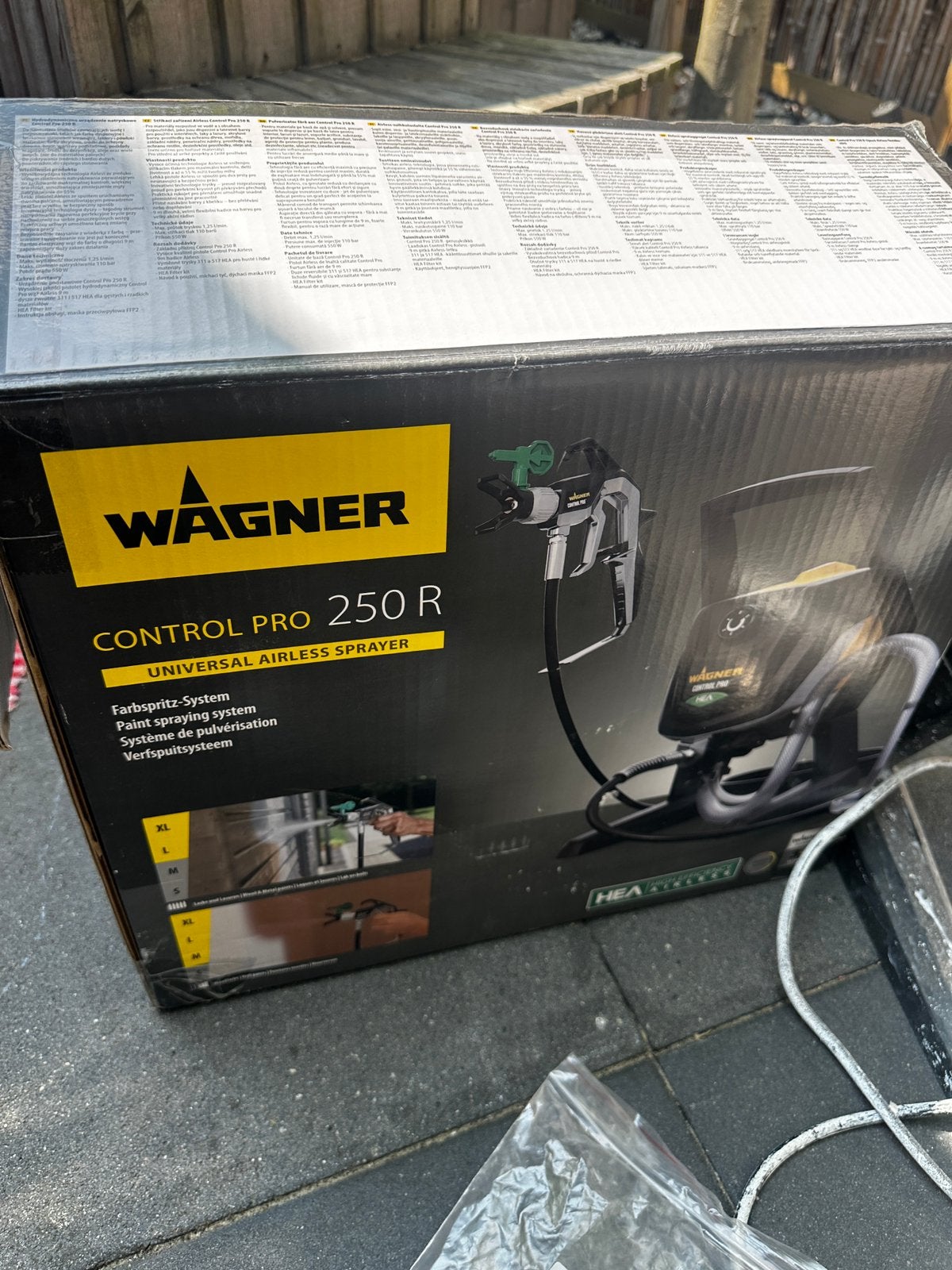 Wagner control pro 250 r, Doe-het-zelf en Verbouw, Schildersmaterialen, Ophalen, Gebruikt