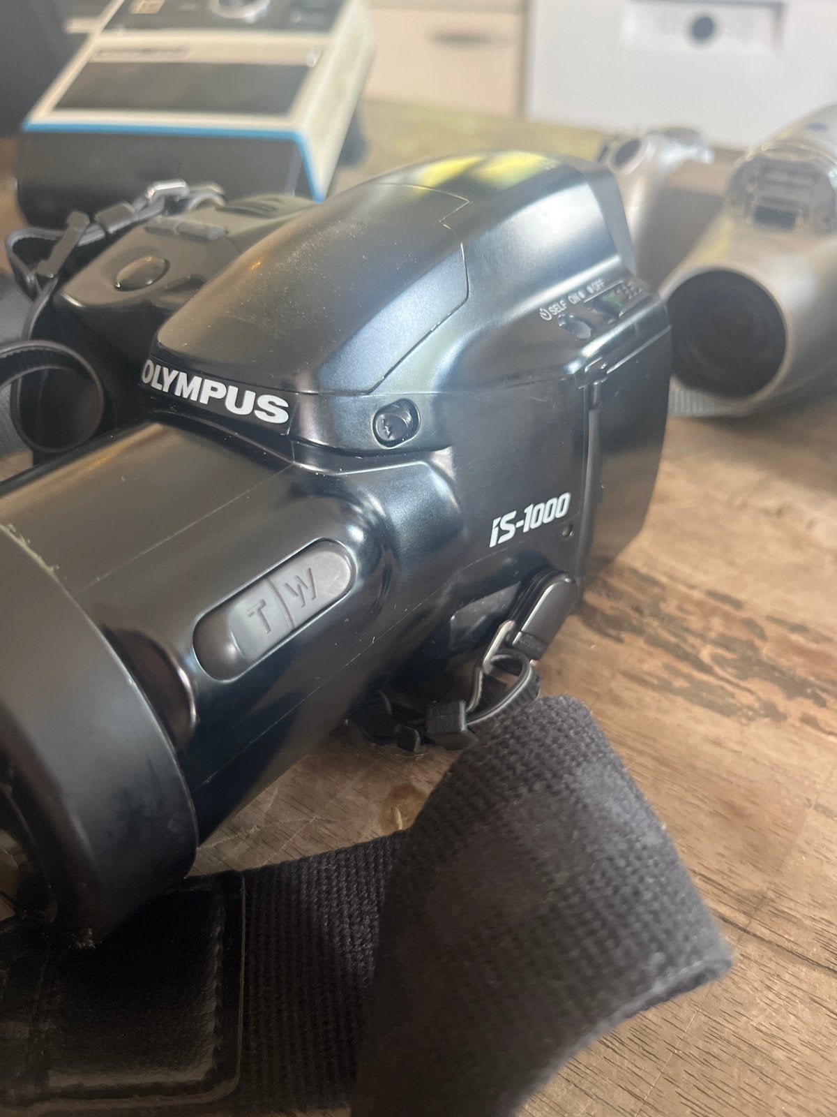 Diverse vintage camera's: Kodak, Polaroid, Olympus, Konica, Ophalen of Verzenden, Gebruikt, Polaroid, Overige Merken
