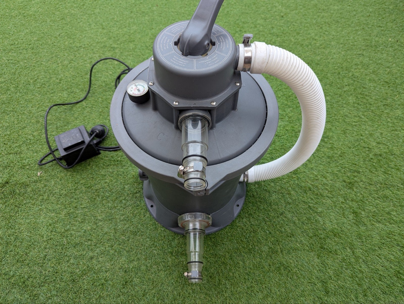 Zandfilter pomp + kleine filter pomp, Ophalen of Verzenden, Gebruikt, Zwembadpomp
