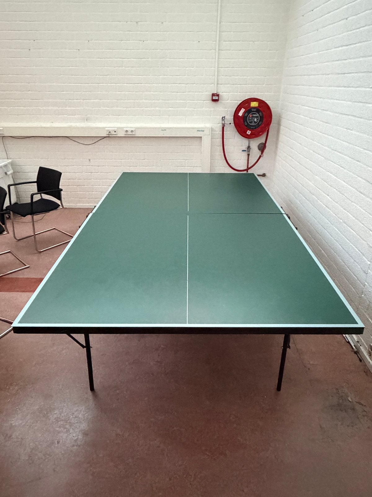 Tafeltennistafel, Ophalen, Gebruikt, Tafel Outdoor, Inklapbaar