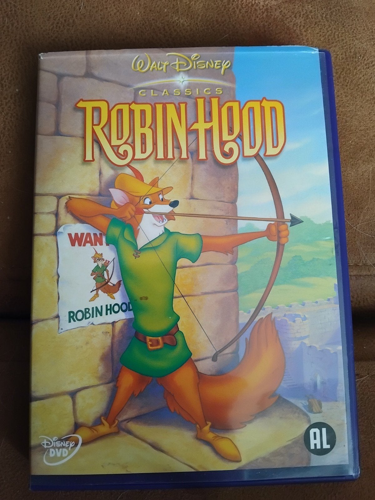 Walt Disney Classics: Robin Hood DVD, Ophalen, Gebruikt, Animatie, Inclusief doosje