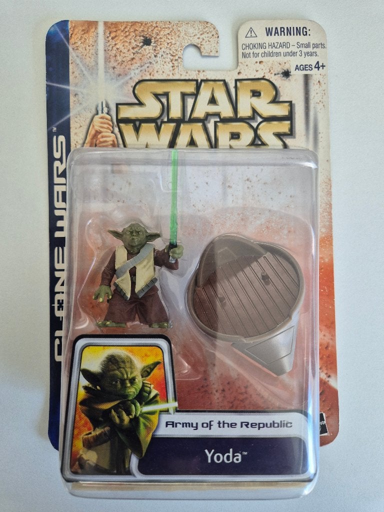 Star Wars CW 2003 Yoda with Hoverchair, Ophalen of Verzenden, Nieuw, Actiefiguurtje
