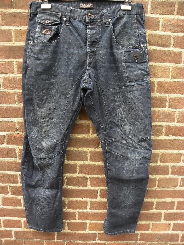 Core by Jack & Jones maat 36 / 32 Uitstekende conditie!, W36 - W38 (confectie 52/54), Blauw, Ophalen of Verzenden, Gedragen