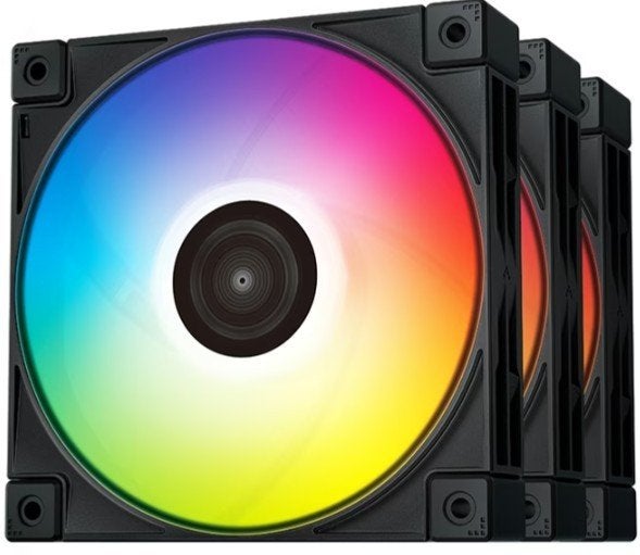 DeepCool FC120 3 IN 1 Zwart, 120mm, Computers en Software, Computerbehuizingen, Ophalen of Verzenden, Gebruikt