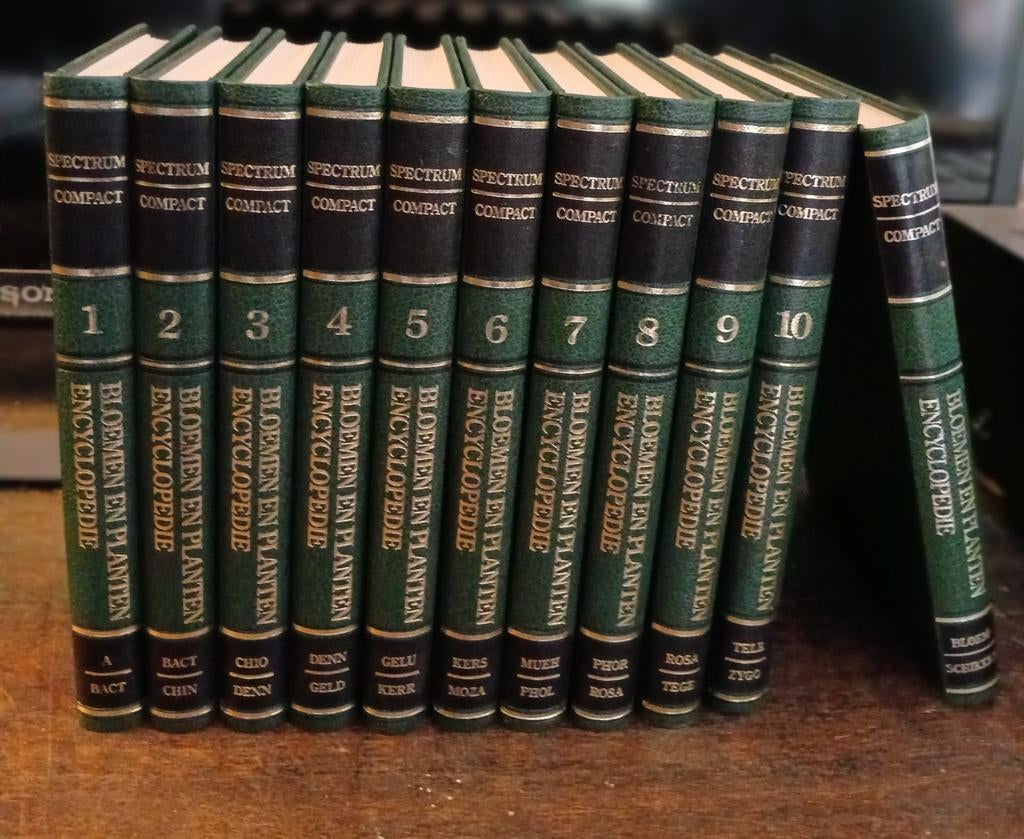 Encyclopedie, bloemen en planten., Ophalen, Zo goed als nieuw, Bloemen en Planten, Complete serie