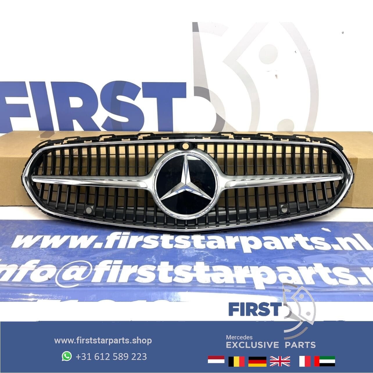 W206 S206 C206 C KLASSE AMG LUXURY LINE GRIL 2021-2024 origi, Auto-onderdelen, Gebruikt, -, Ophalen of Verzenden, -