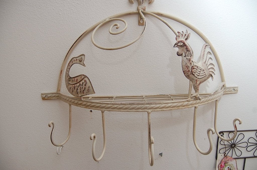 Brocante wandrek wildrek 5 haken, Ophalen