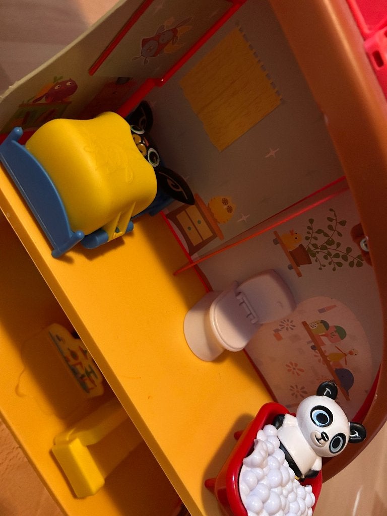 bing huis, Ophalen, Gebruikt, Poppenhuis