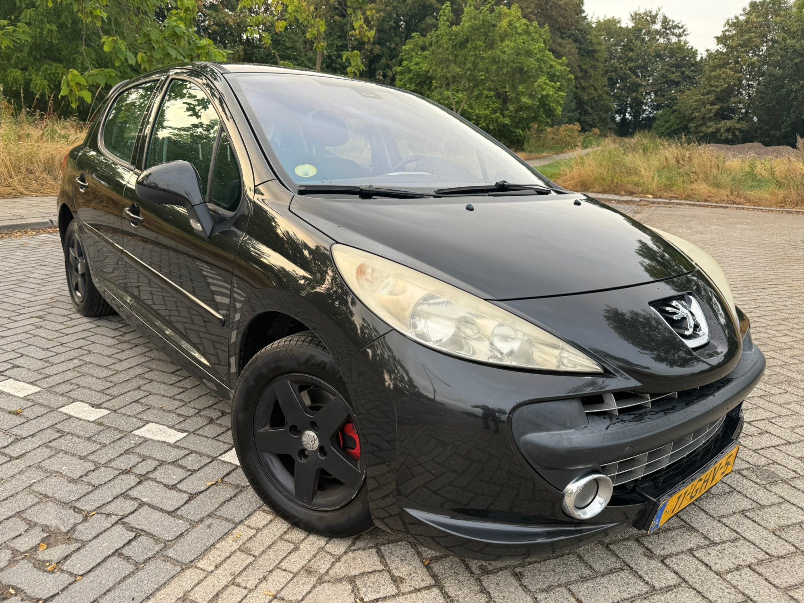 Peugeot 207 1.4 VTi/APK NOV 2026/AIRCO/KETTING/16 INCH/NAP, Voorwielaandrijving, Stof, 1153 kg, Zwart