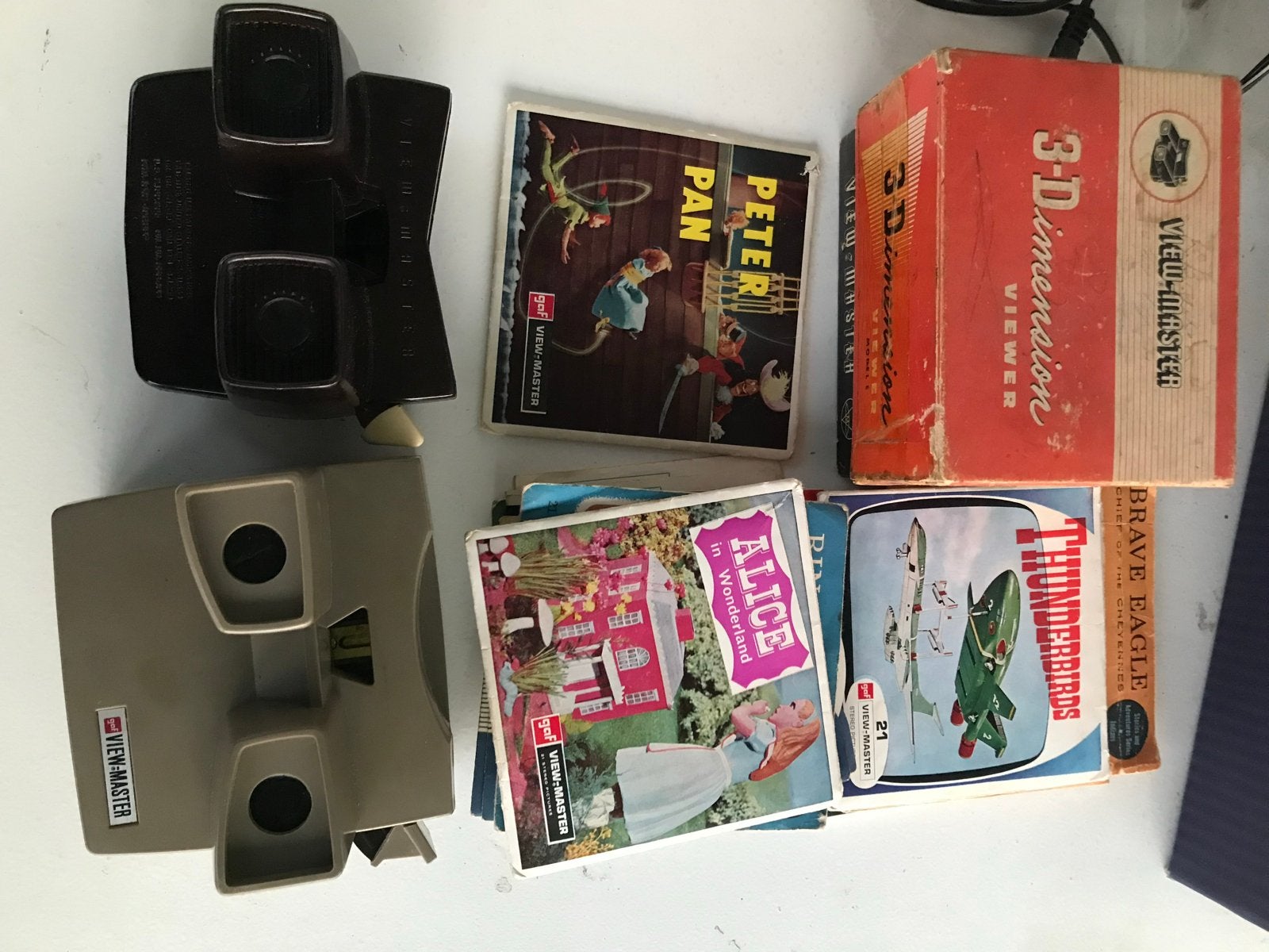 Vintage View-Master kijkers en reels - Grote collectie, Ophalen, Gebruikt