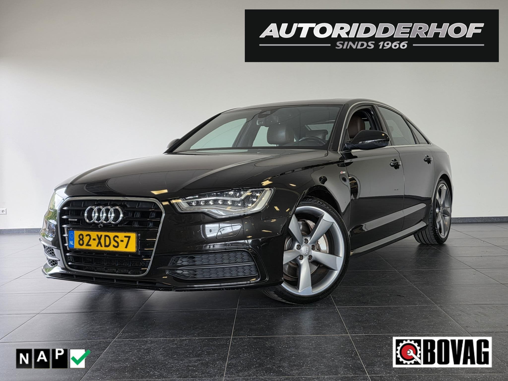 Audi A6 Limousine 3.0 TFSI quattro | Orig NL | Vol opties! |, Auto's, Automaat, Euro 5, Gebruikt, Zwart