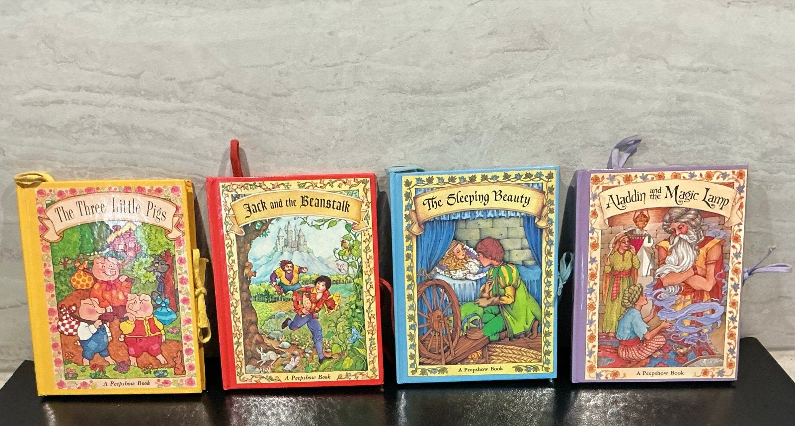 Set van 4 Peepshow Boeken: Sprookjes Pop-up Boeken, Verzenden, Gelezen