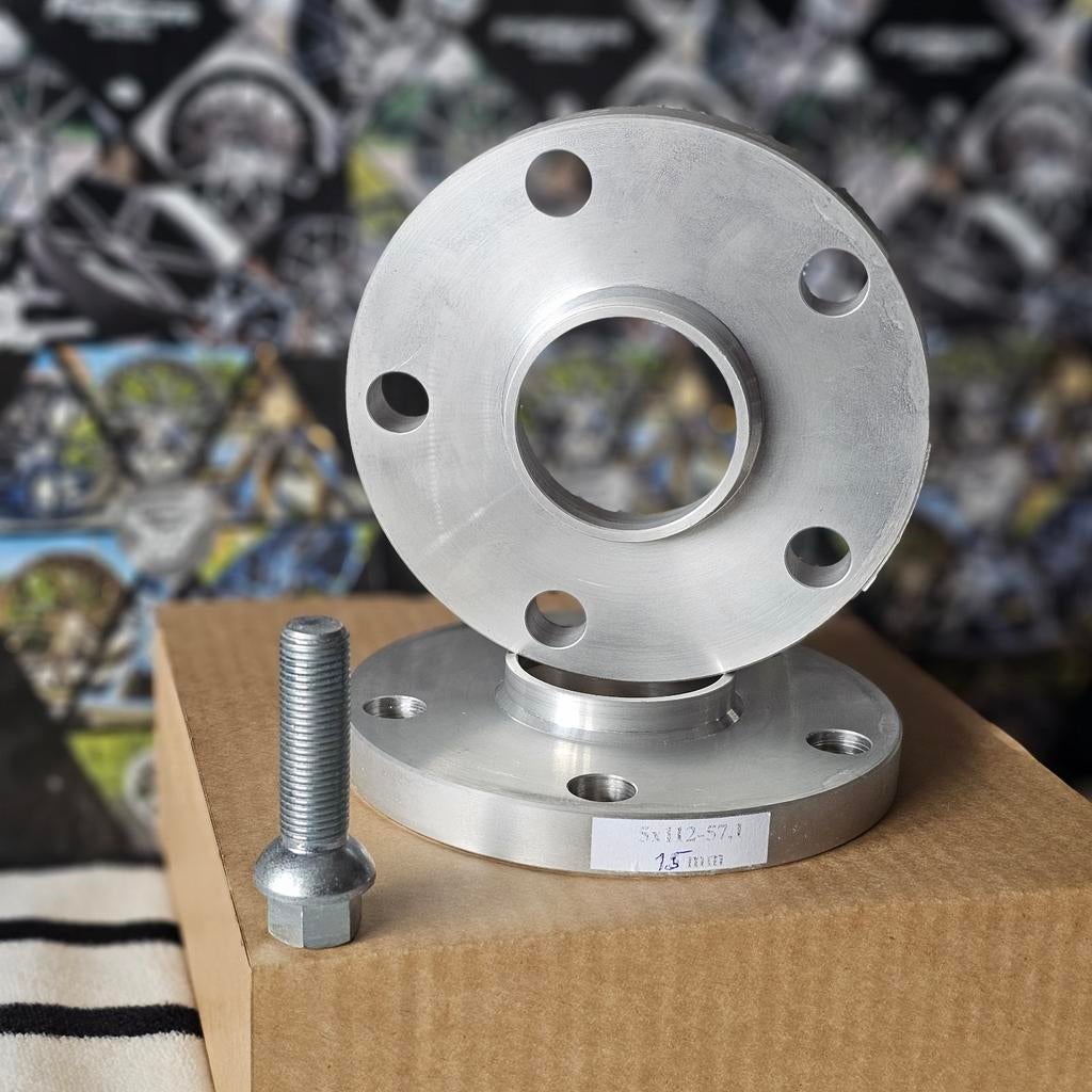 Spoorverbreders spacers Vw Golf 7 5x112 57,1 15mm, Auto diversen, Tuning en Styling, Ophalen of Verzenden