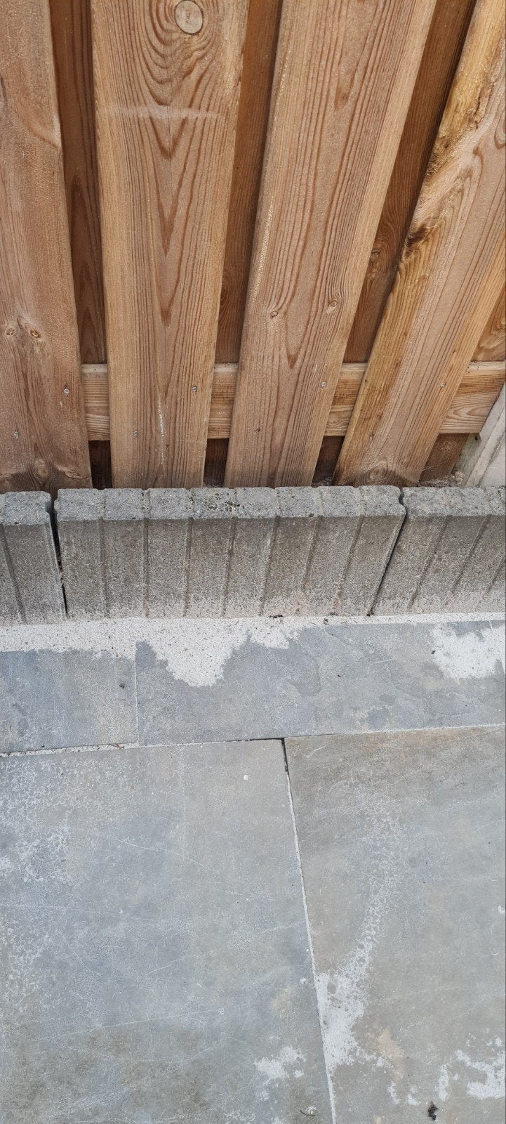 10 bandjes, Tuin en Terras, Tegels en Klinkers, Ophalen, Gebruikt, Hout, Overige typen