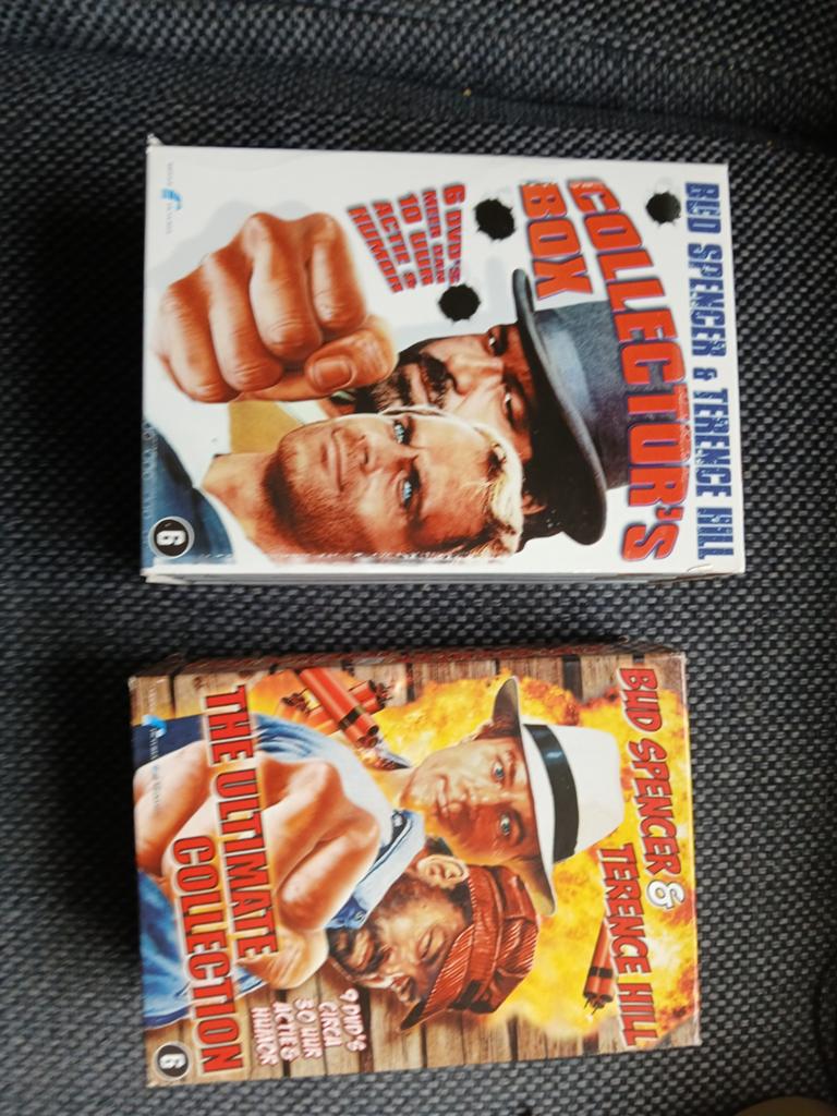 Bud Spencer & Terence Hill DVD Boxsets - Collector's & Ultim, Cd's en Dvd's, Gebruikt, Boxset, Actiethriller, Ophalen of Verzenden
