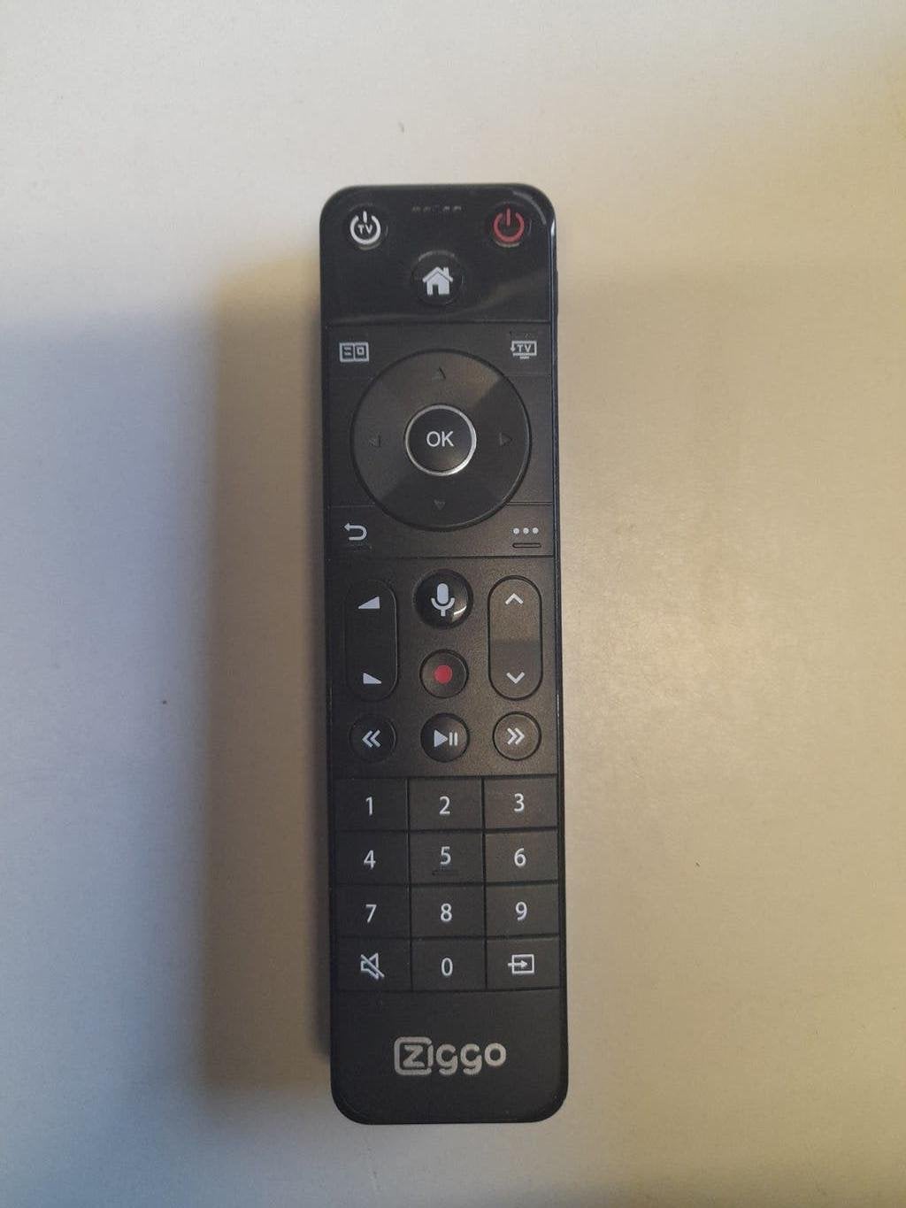 Ziggo next mini afstandsbediening, Audio, Tv en Foto, Ophalen of Verzenden, Gebruikt, Origineel, Mediaspeler