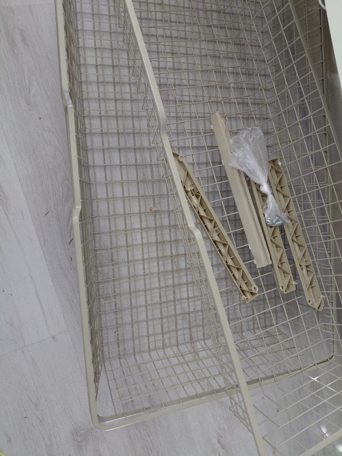Draadlades en draadmand voor IKEA Pax kast 100cm breed, Gebruikt, 100 tot 150 cm, Ophalen of Verzenden, Metaal