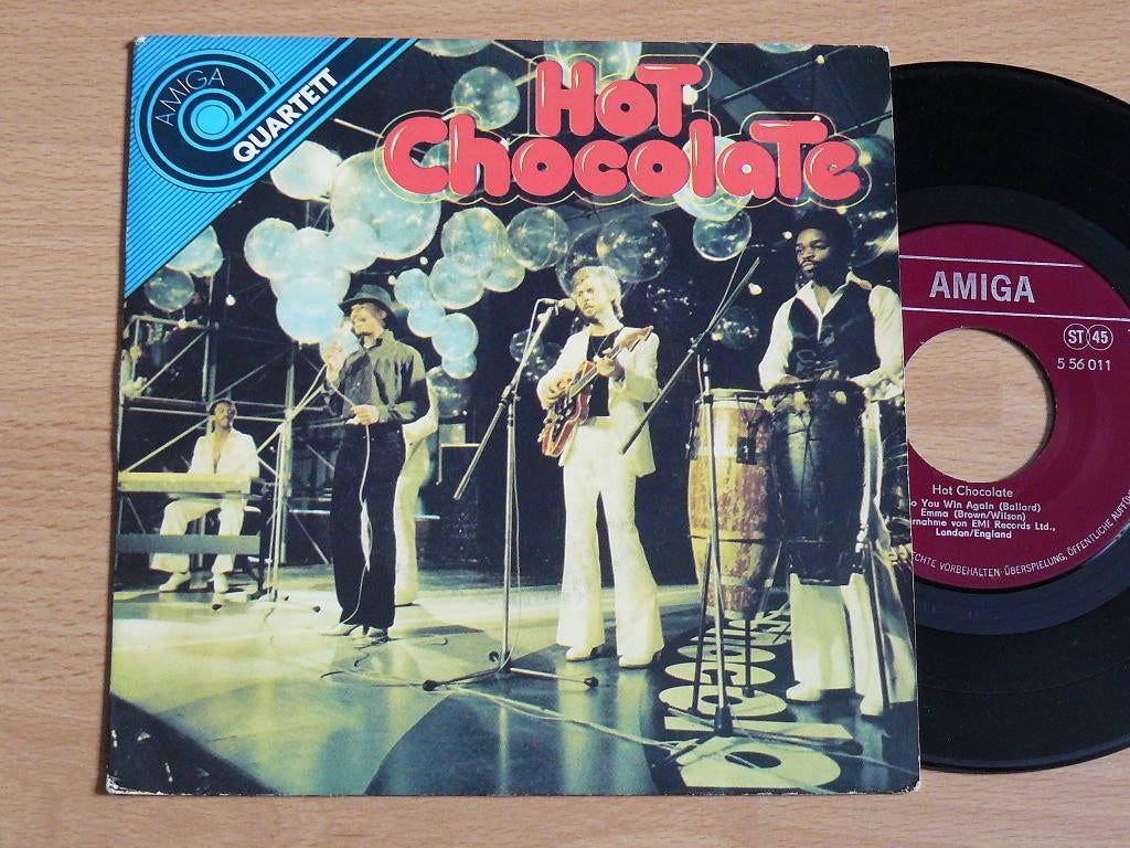 Amiga EP Hot Chocolate * So you win again / Emma / Every 1's, Verzenden, Gebruikt, Pop
