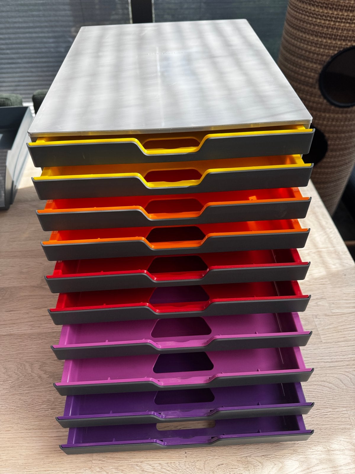 Durable varicolor ladekastje multikleur 10 lades, Ophalen of Verzenden, Zo goed als nieuw