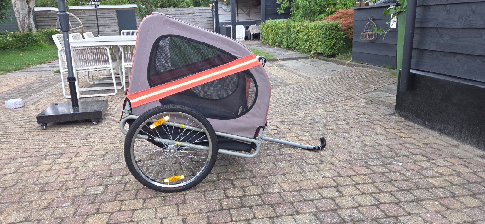 super leuke honden fietskar, Ophalen, Zo goed als nieuw, Hondenfietskar
