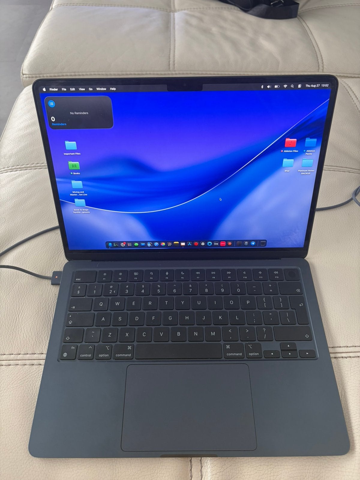 Macbook Air M2, Computers en Software, Ophalen, 13 inch, Zo goed als nieuw, MacBook Air