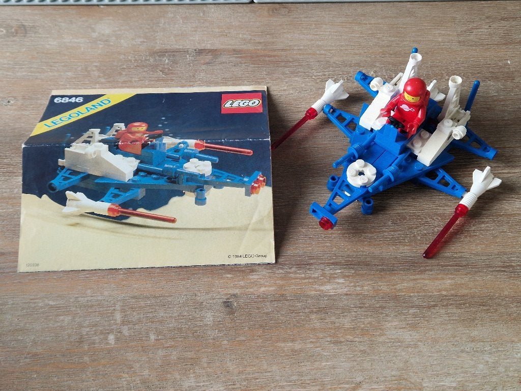 Lego 6846: Classic ruimtevaart, Ophalen, Compleet, Gebruikt, Lego